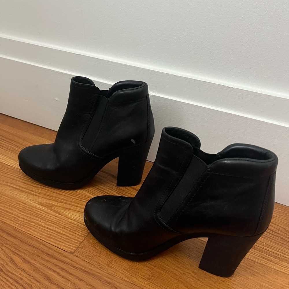 Prada boots: slightly warn, scuff mark shown in picture